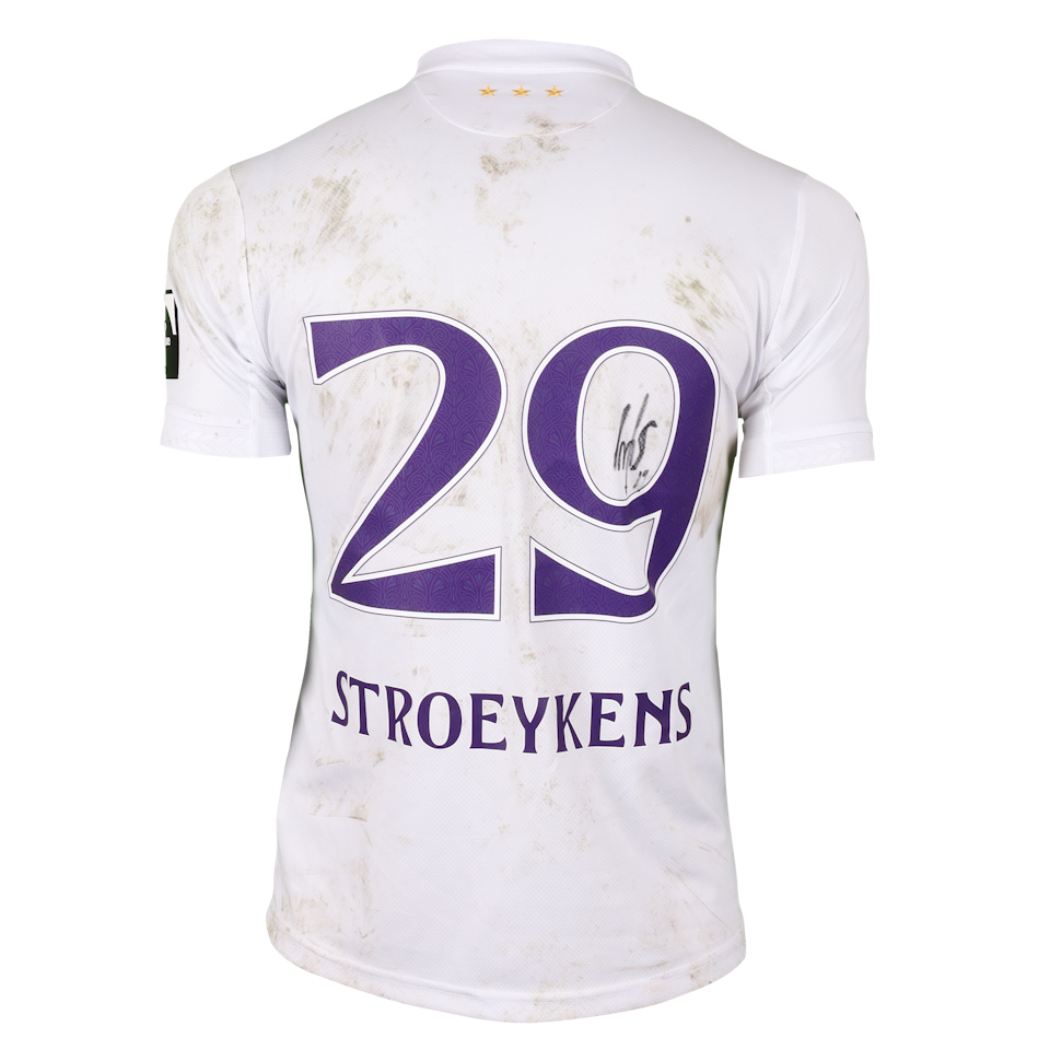 Mario Stroeykens RSC Anderlecht shirt