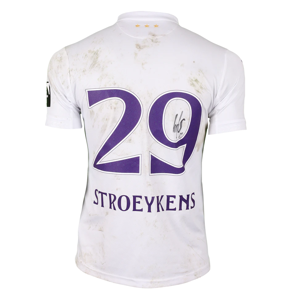 Mario Stroeykens RSC Anderlecht shirt