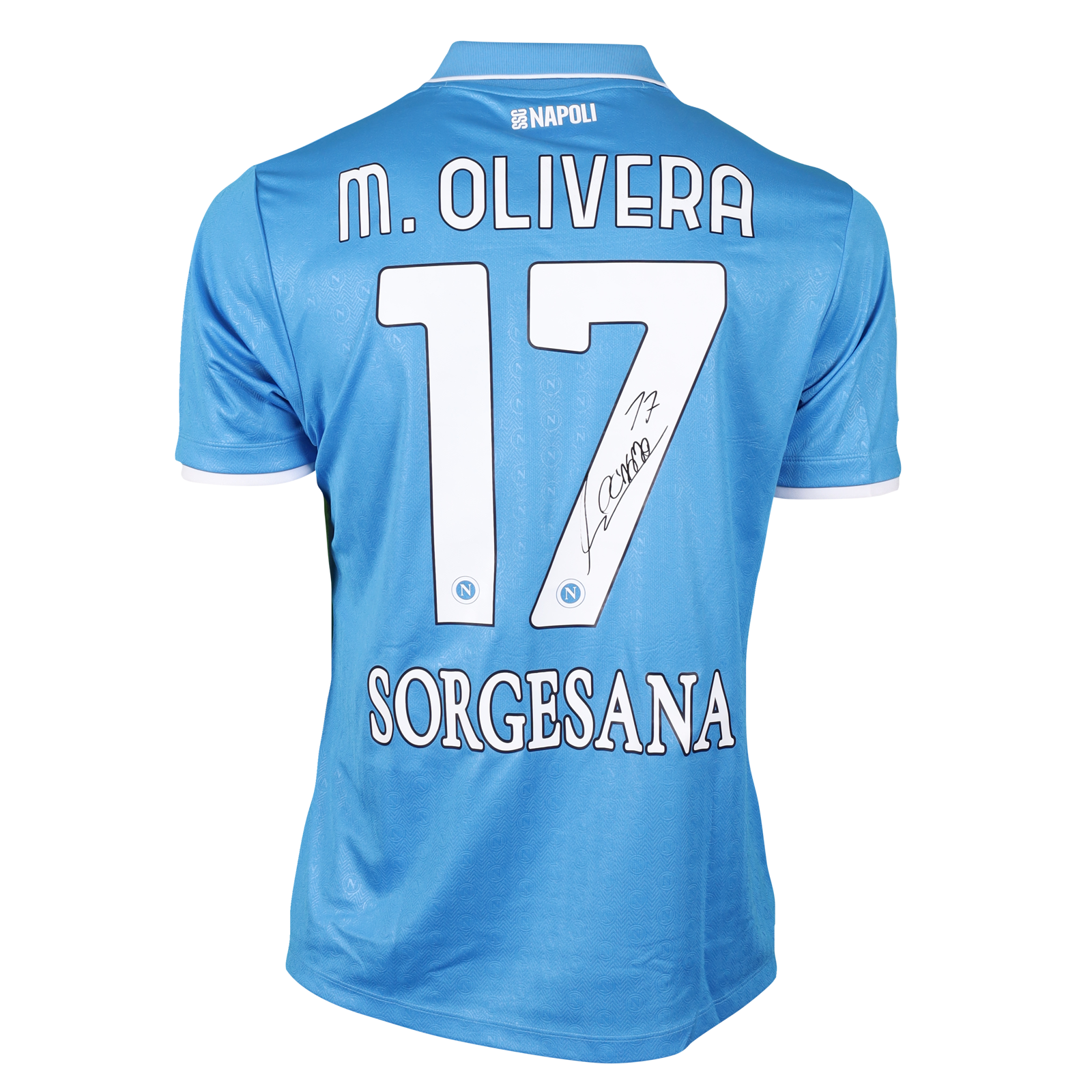 Mathías Olivera SSC Napoli shirt