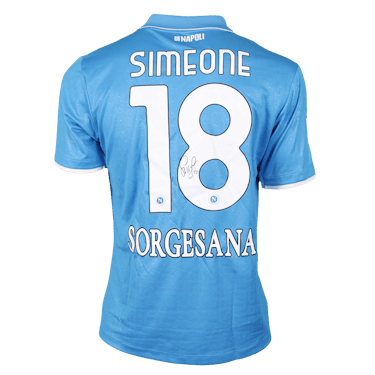 SSC Napoli-Trikot von Giovanni Simeone
