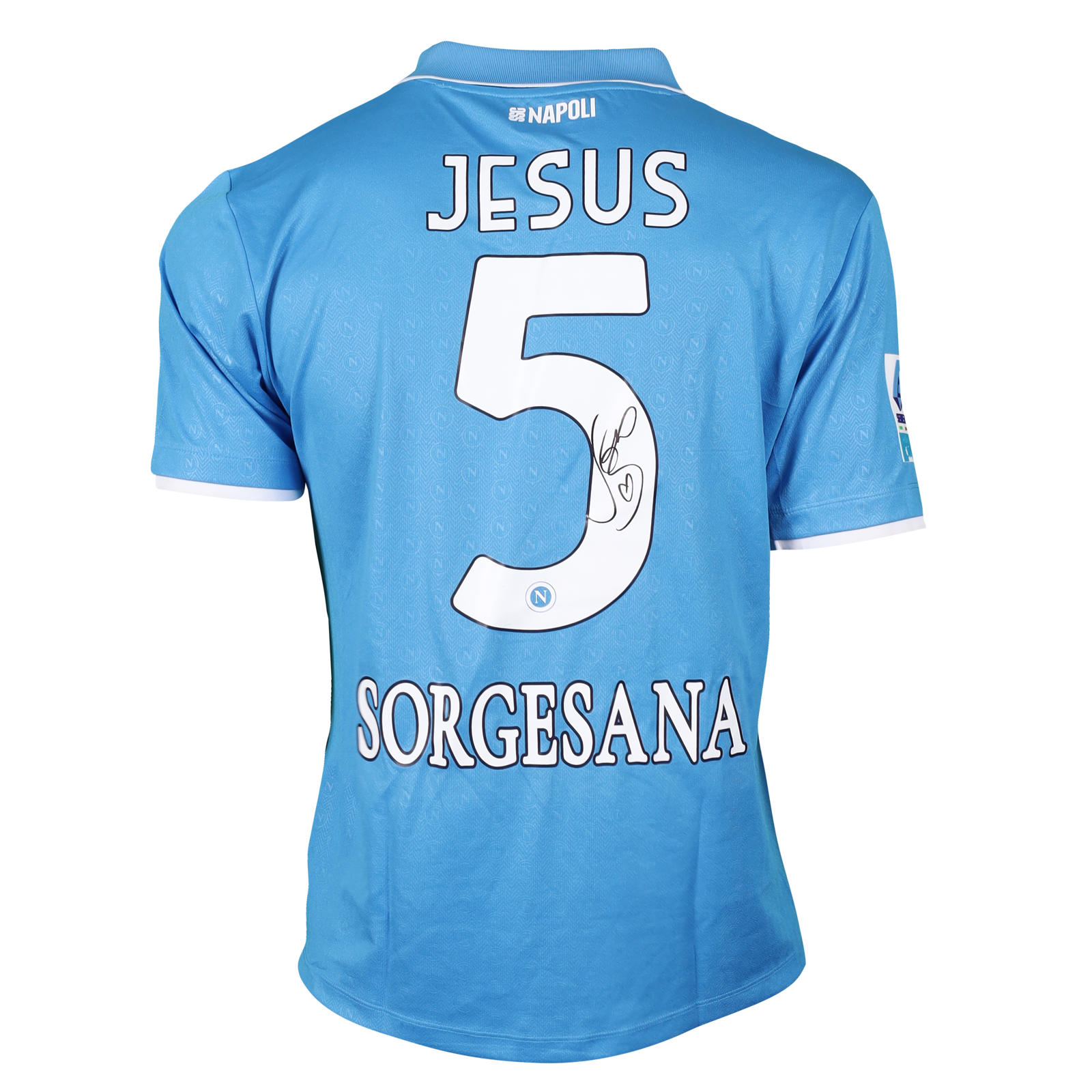Juan Guilherme Nunes Jesus SSC Napoli shirt