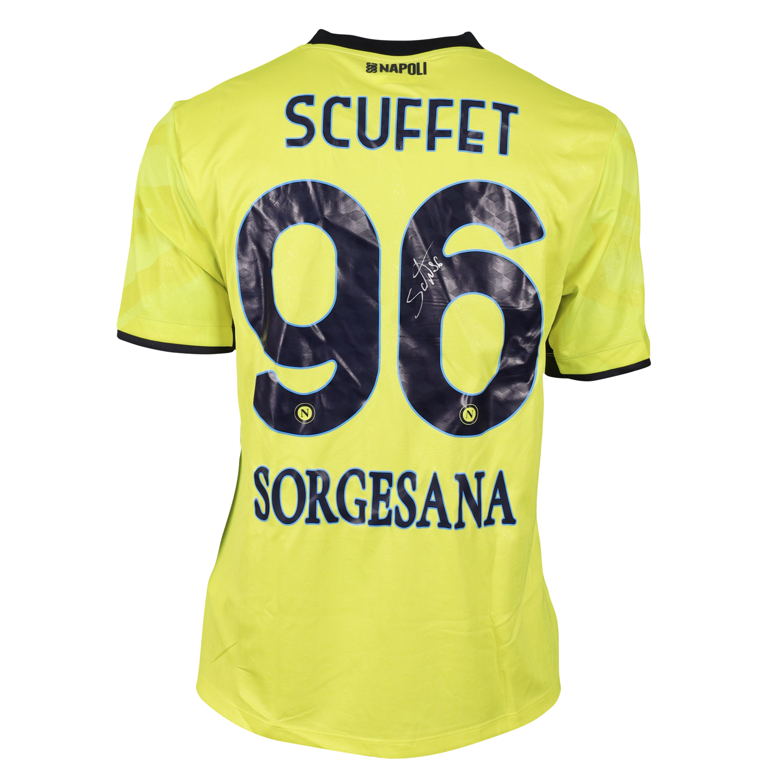 Simone Scuffet SSC Napoli shirt
