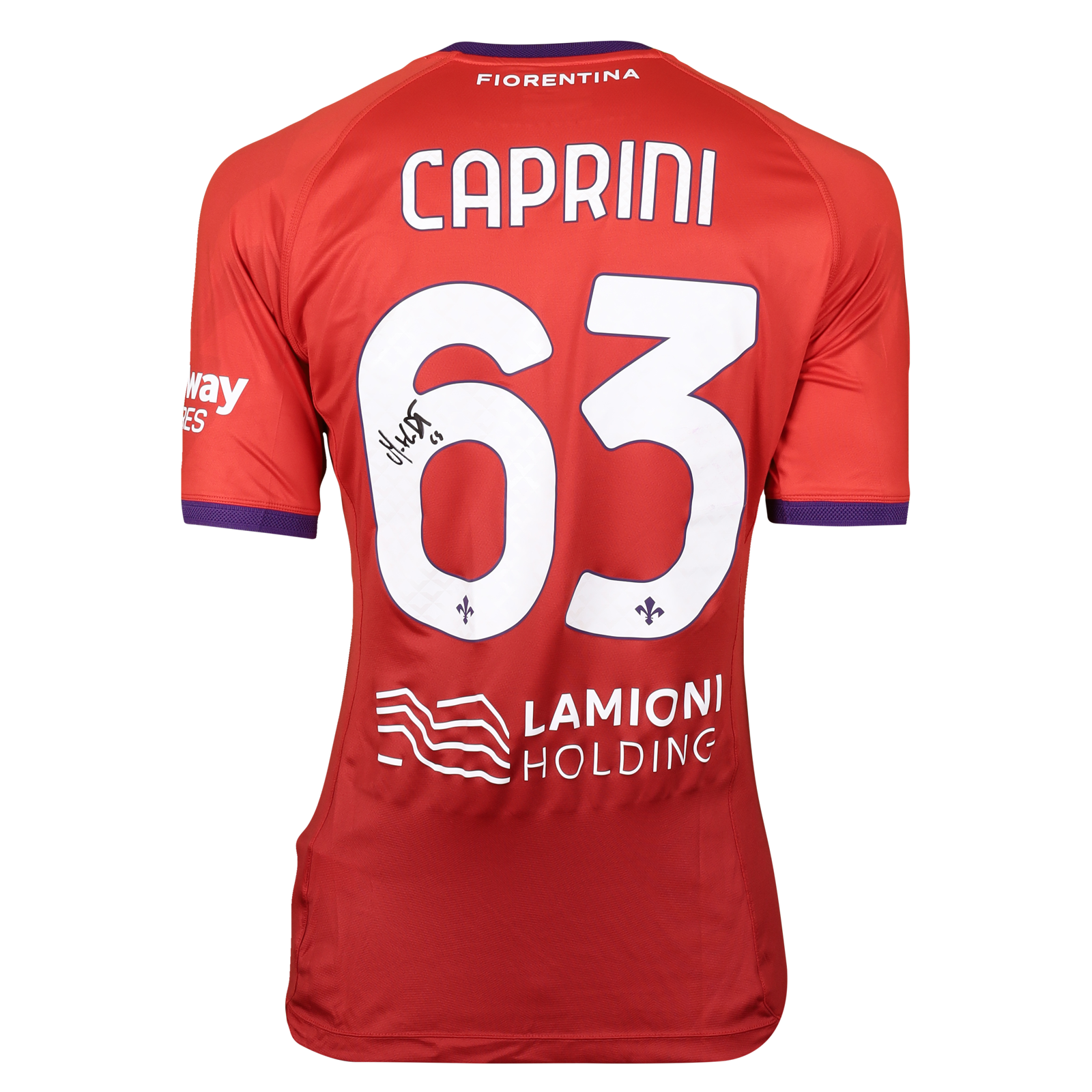 Maat Daniel Caprini ACF Fiorentina shirt
