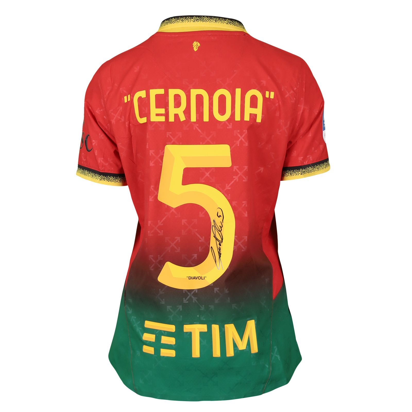 Valentina Cernoia AC Milan Women shirt