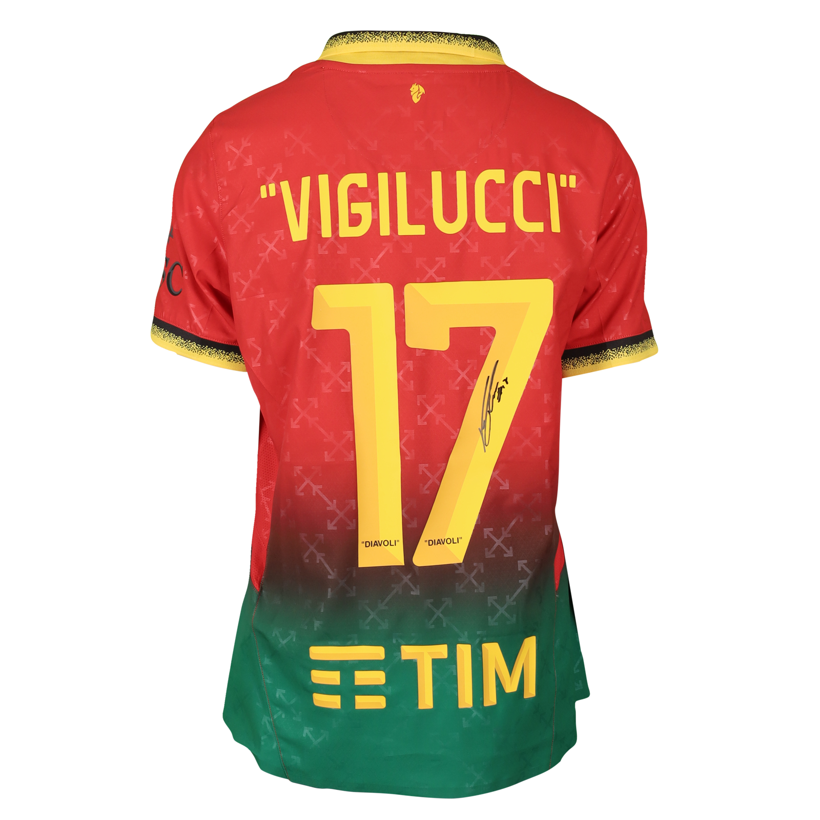 Valery Vigilucci AC Milan Women shirt