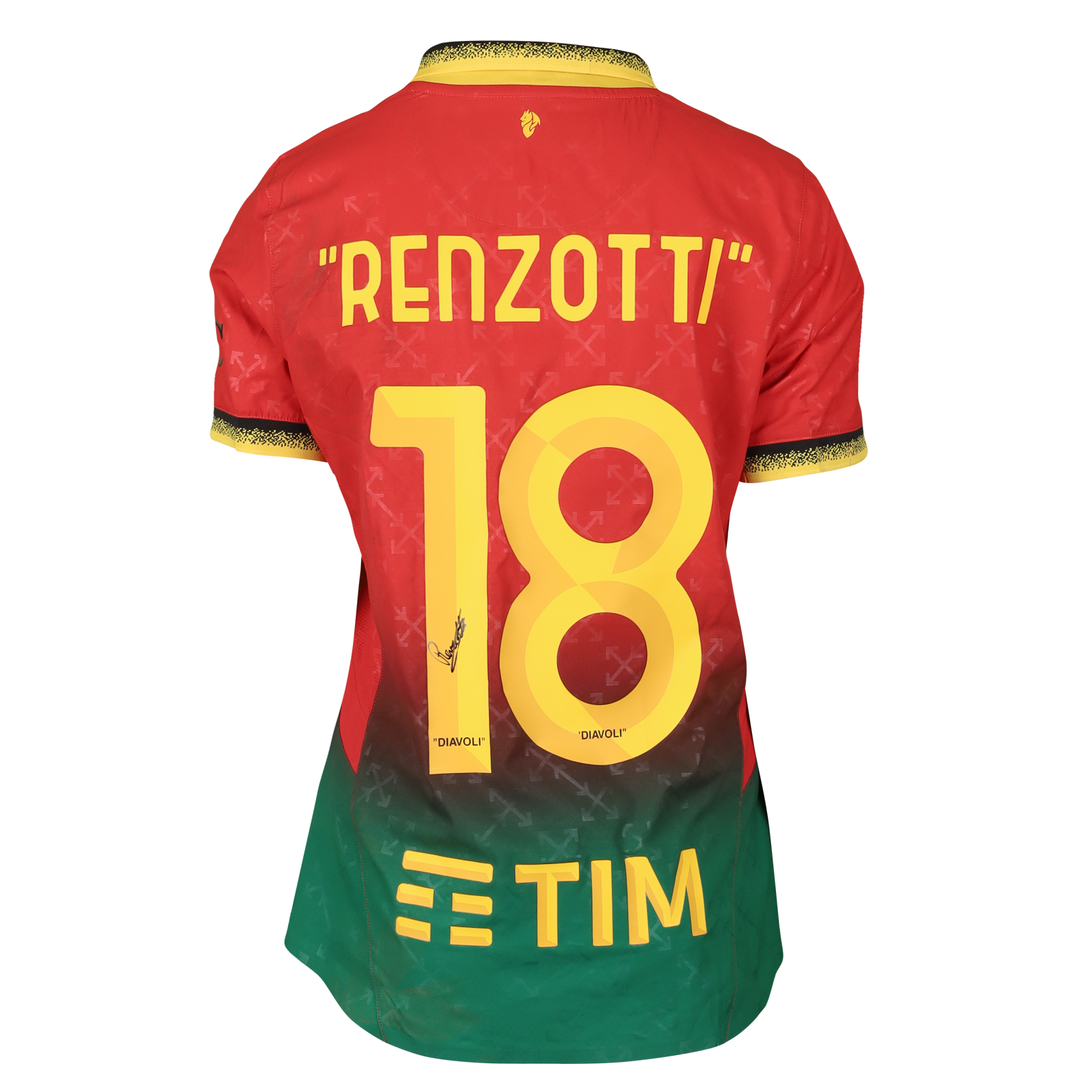 Monica Renzotti AC Milan Women shirt
