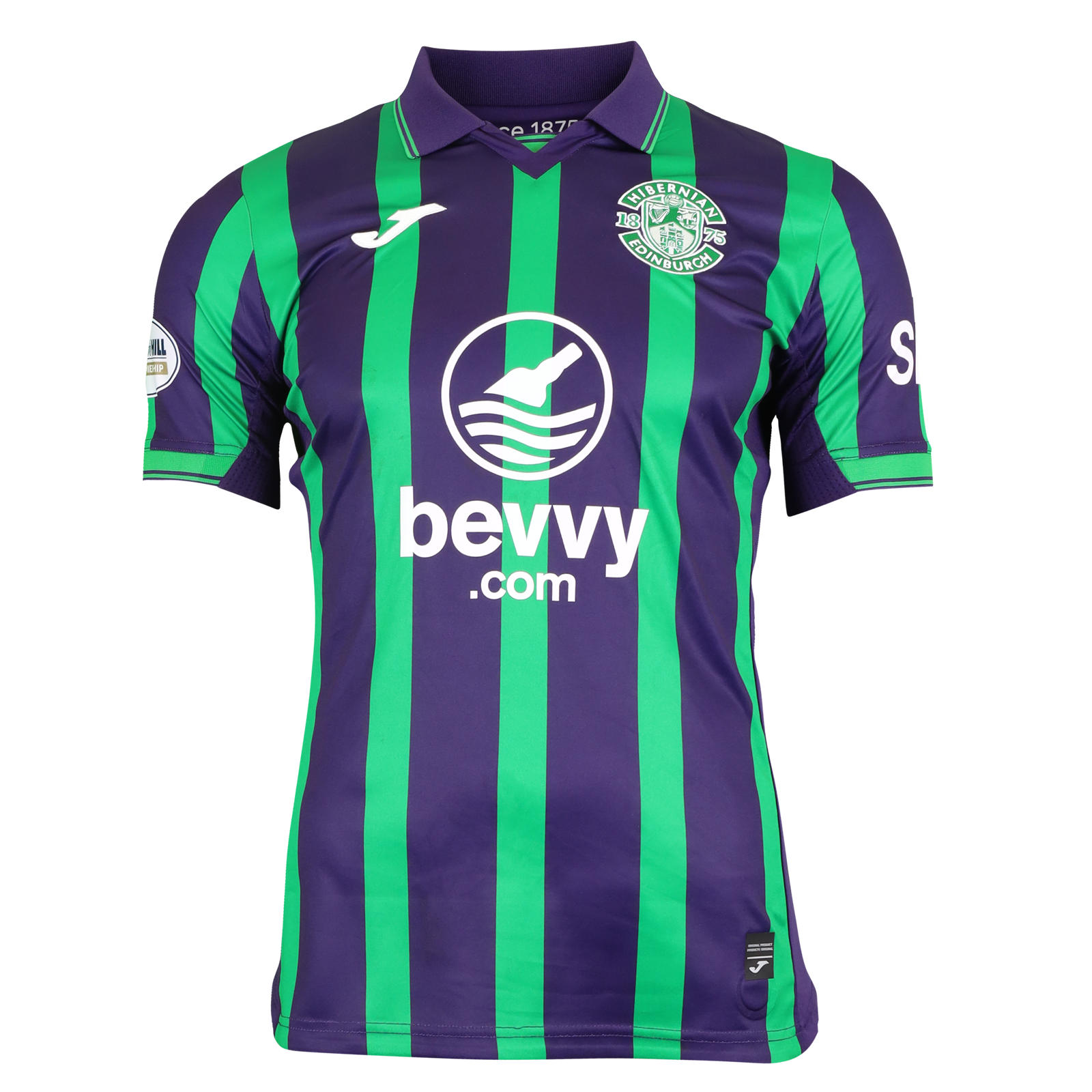 Dylan Levitt Hibernian shirt