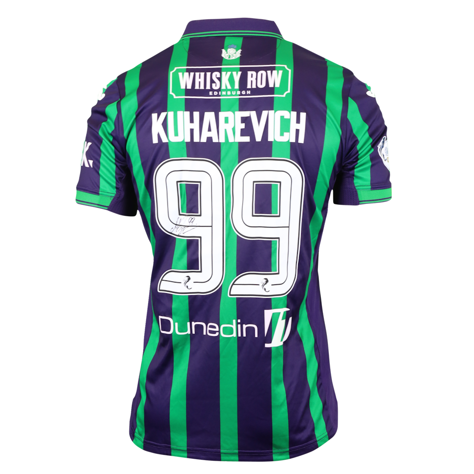 Mykola Kukharevych Hibernian jersey