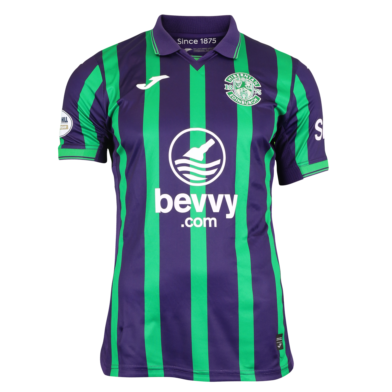 Mykola Kukharevych Hibernian shirt