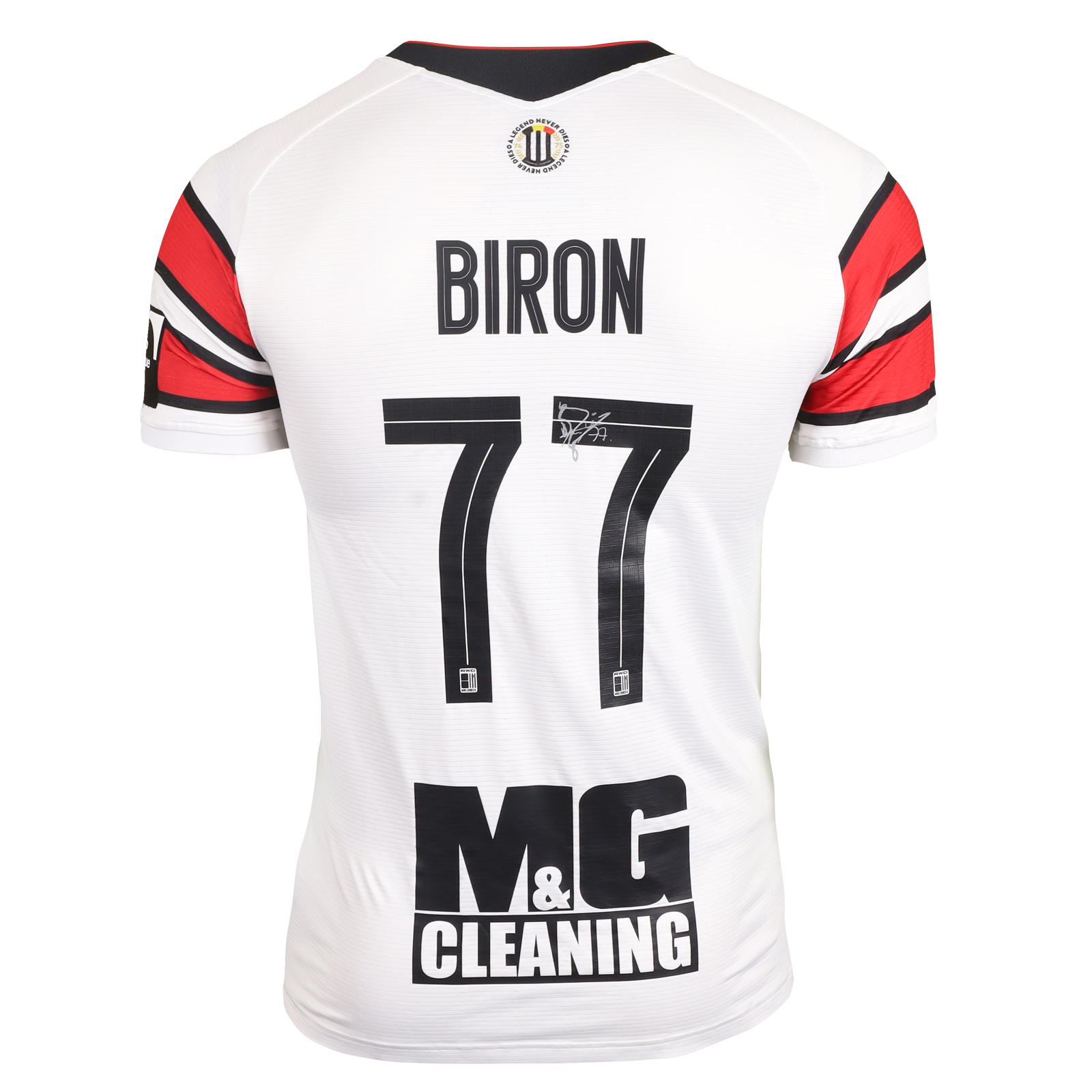 Mickaël Biron RWDM shirt