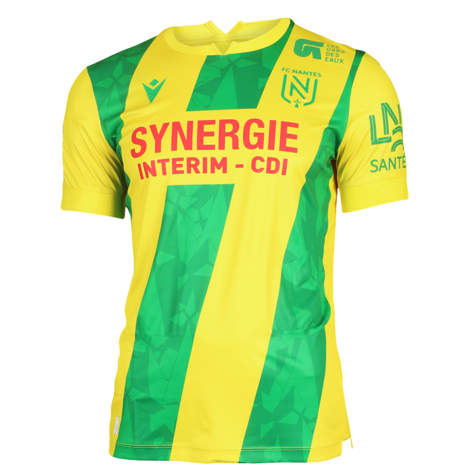来自FC Nantes的Florent Mollet球衣