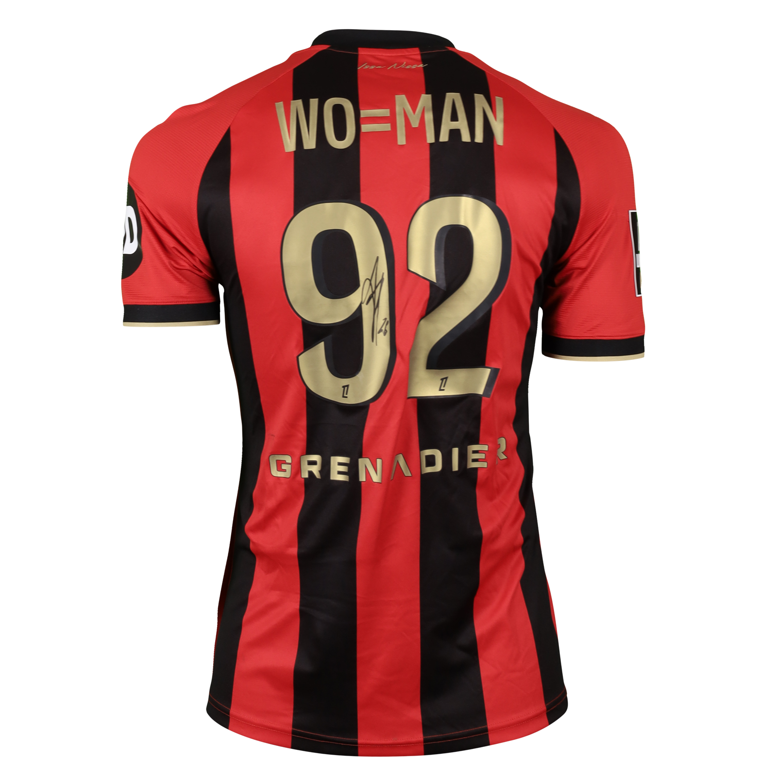 Shirt van Jonathan Clauss OGC Nice