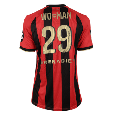 OGC Nice 팀의 Evann Guessand 셔츠