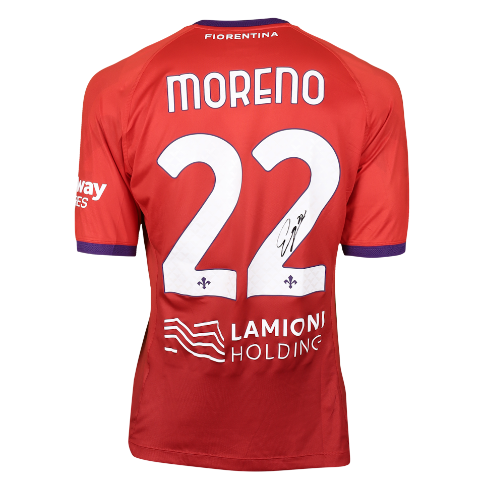 来自Fiorentina的Matías Agustin Moreno球衣