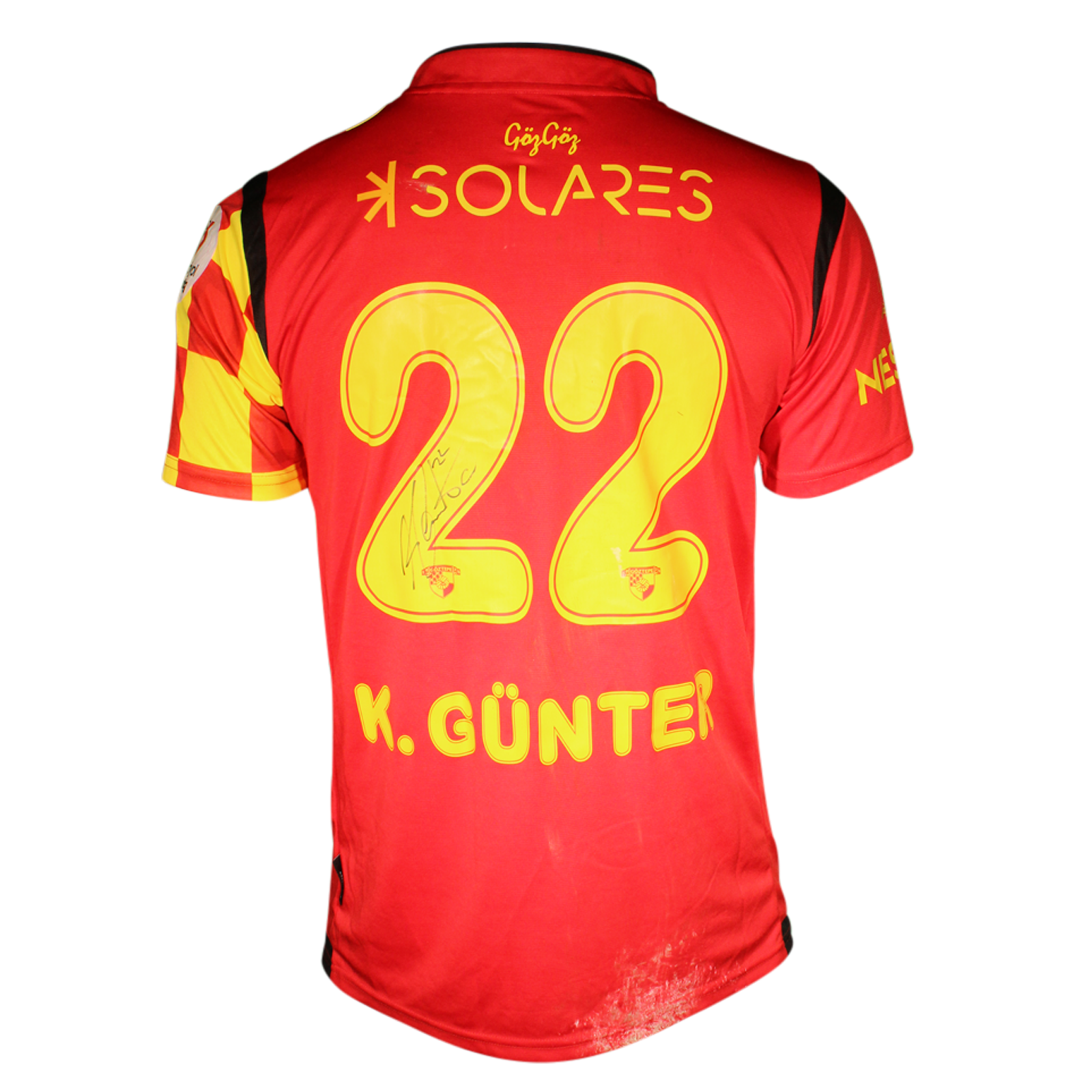 Koray Günter  Göztepe shirt