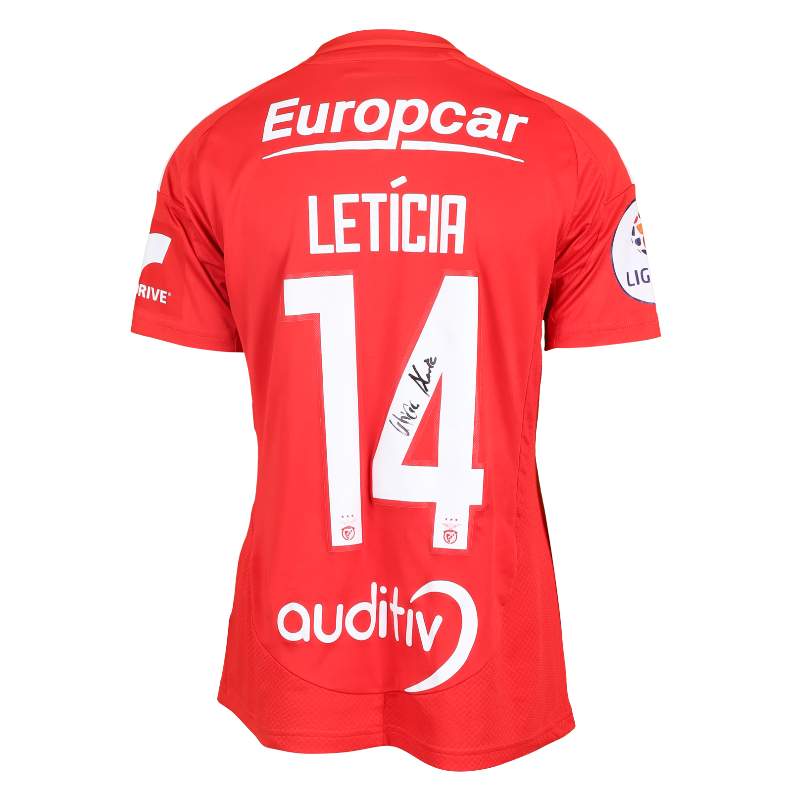 Letícia Almeida SL Benfica W shirt