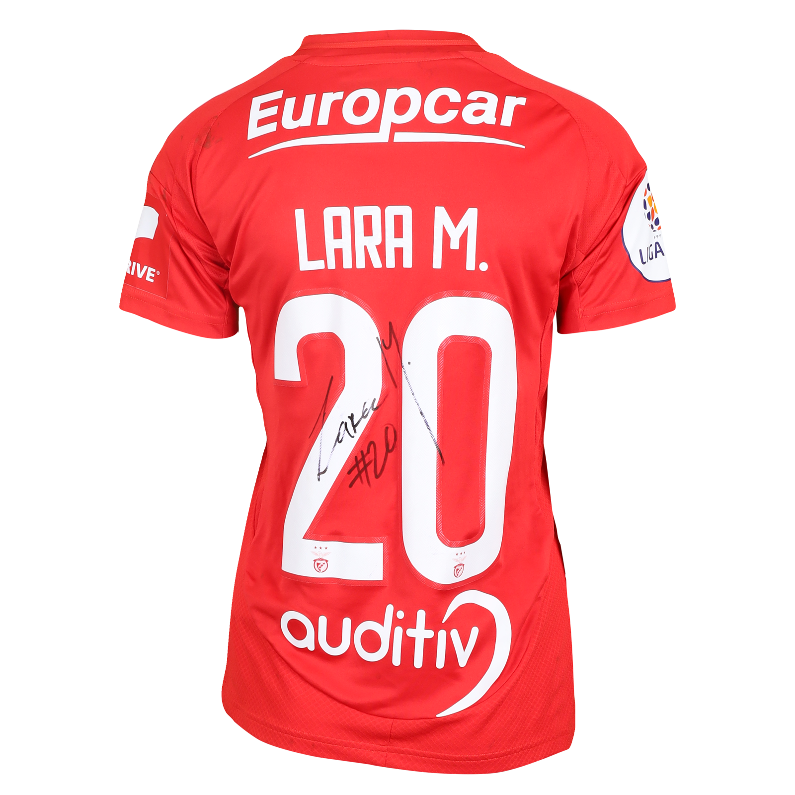 Lara Nogueira Martins SL Benfica W shirt