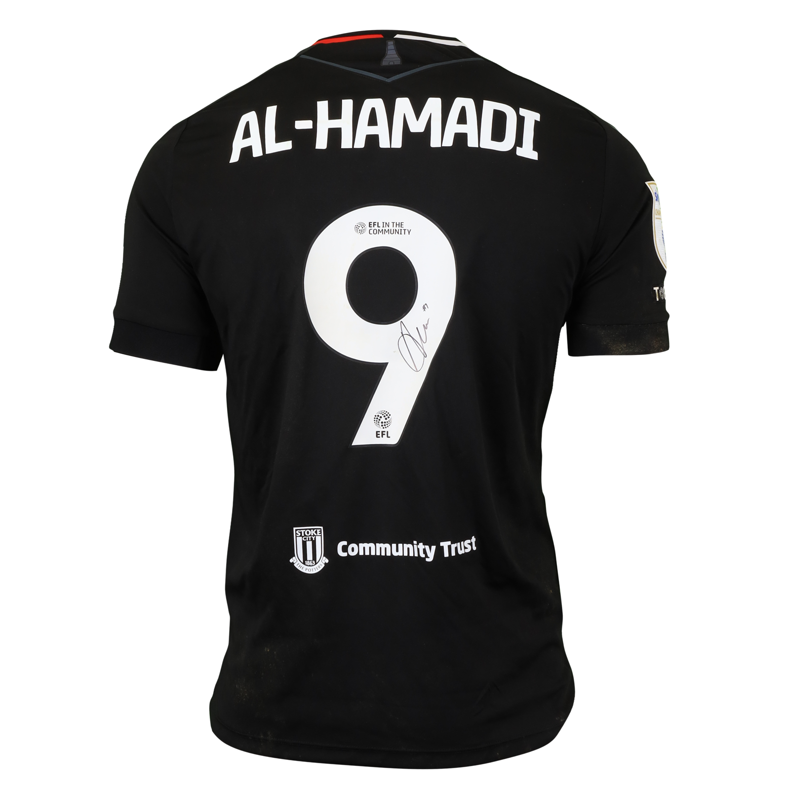 Ali Al-Hamadi Stoke City shirt