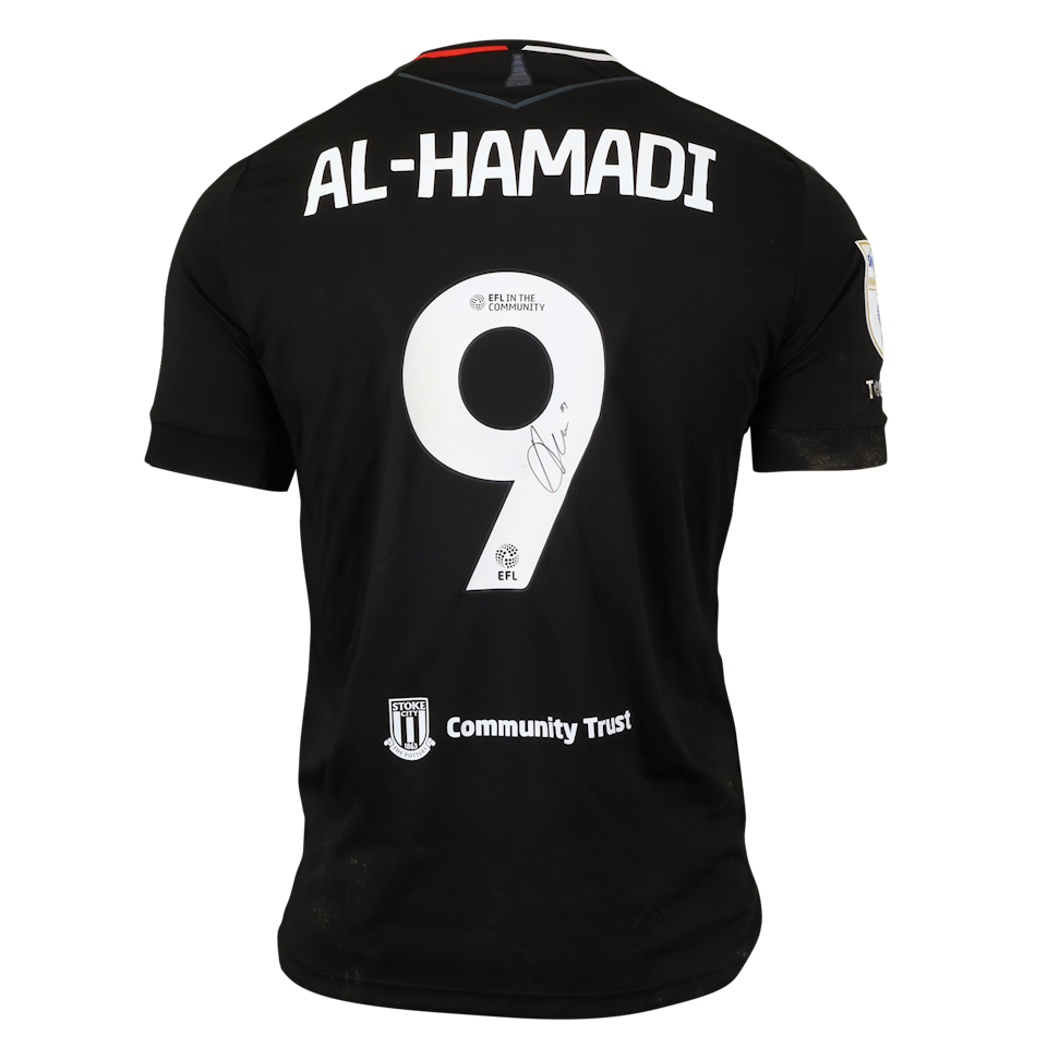 Ali Al-Hamadi Stoke City shirt