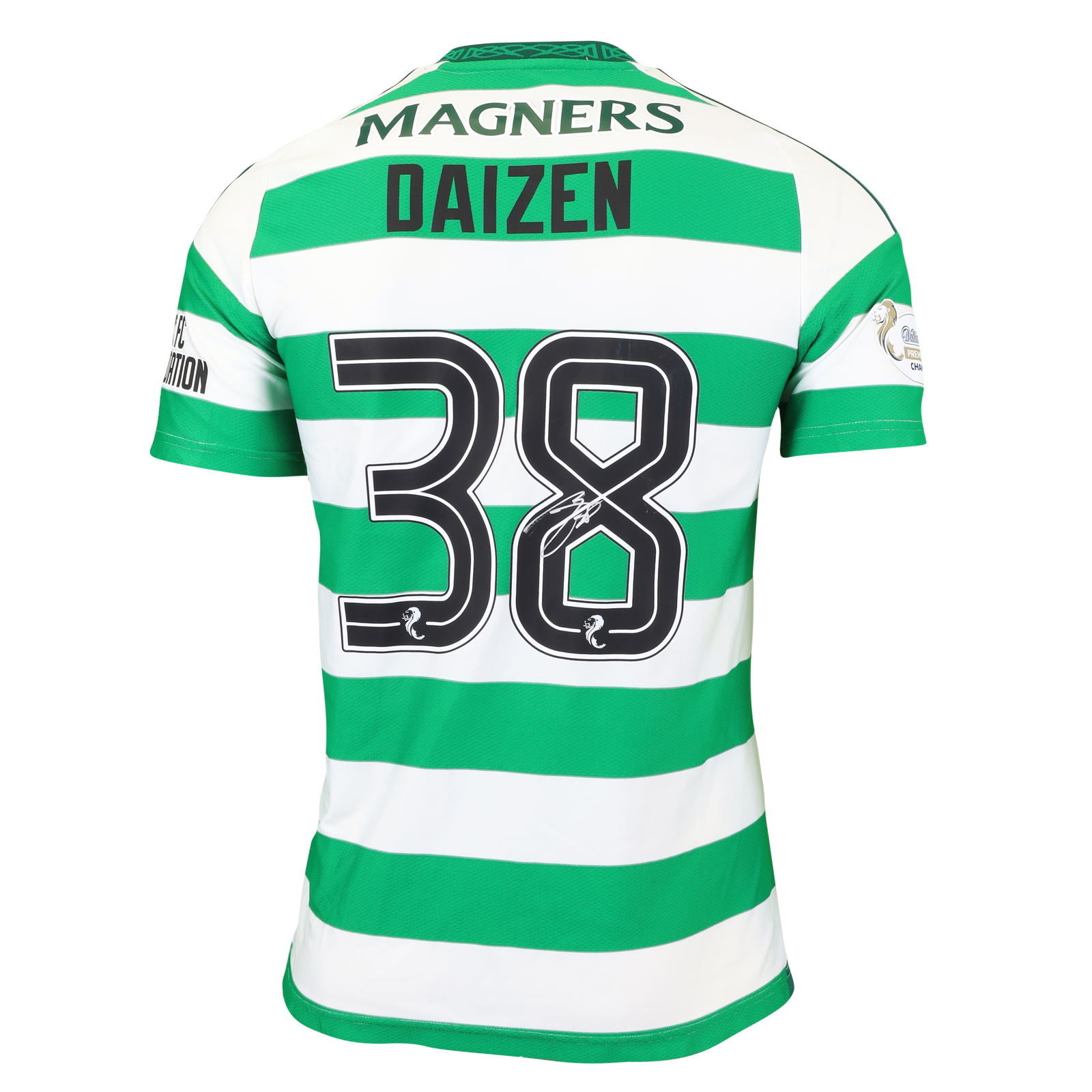 Celtic FC Daizen 38 前田大然　M　ユニフォーム Daizen Maeda 前田大然 | St. Mirren - Celtic | MatchWornShirt