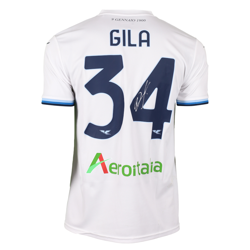 Mario Gila Fuentes Lazio shirt