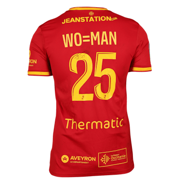 Nolan Galves Rodez Aveyron Football camisa.