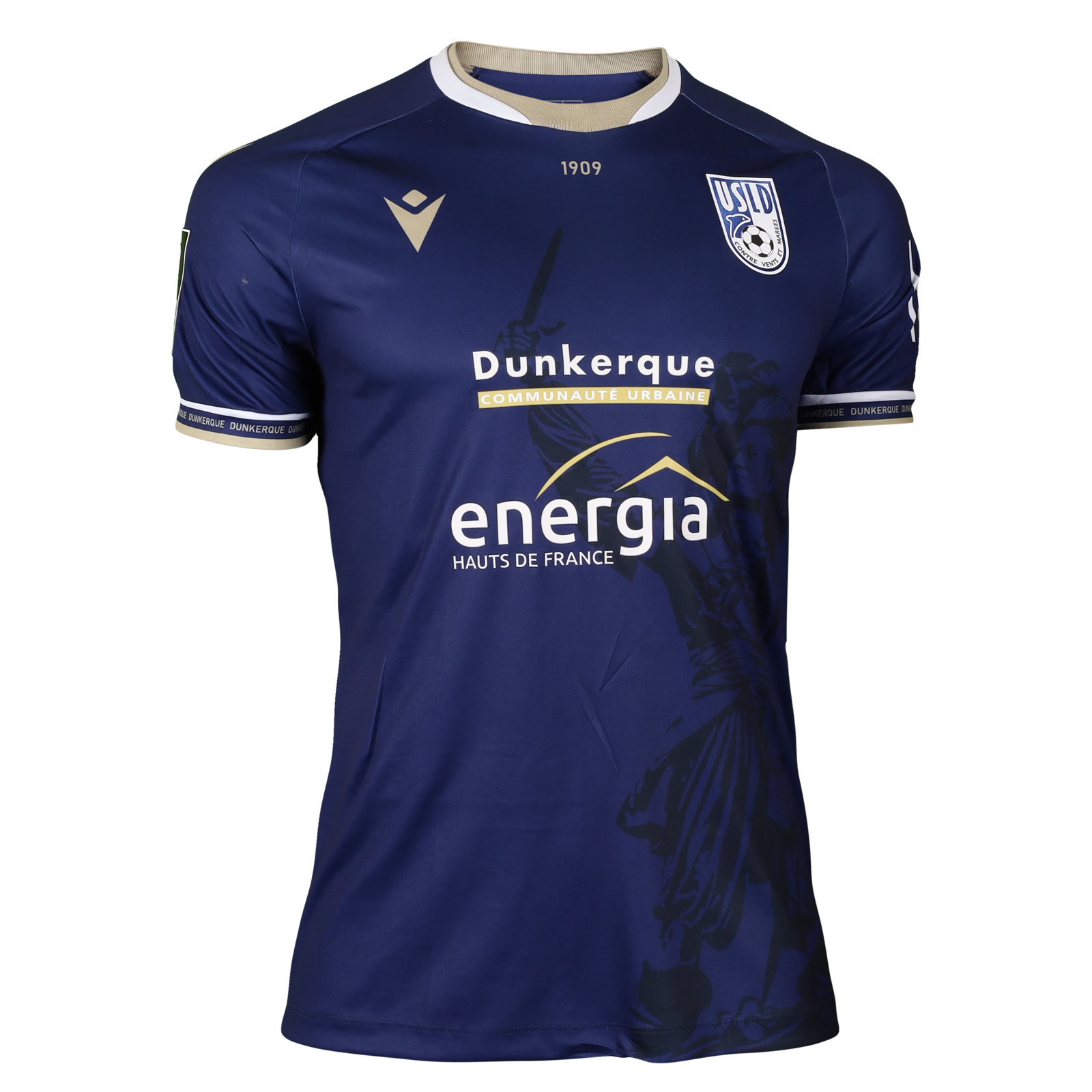 Abner Felipe USL Dunkerque shirt