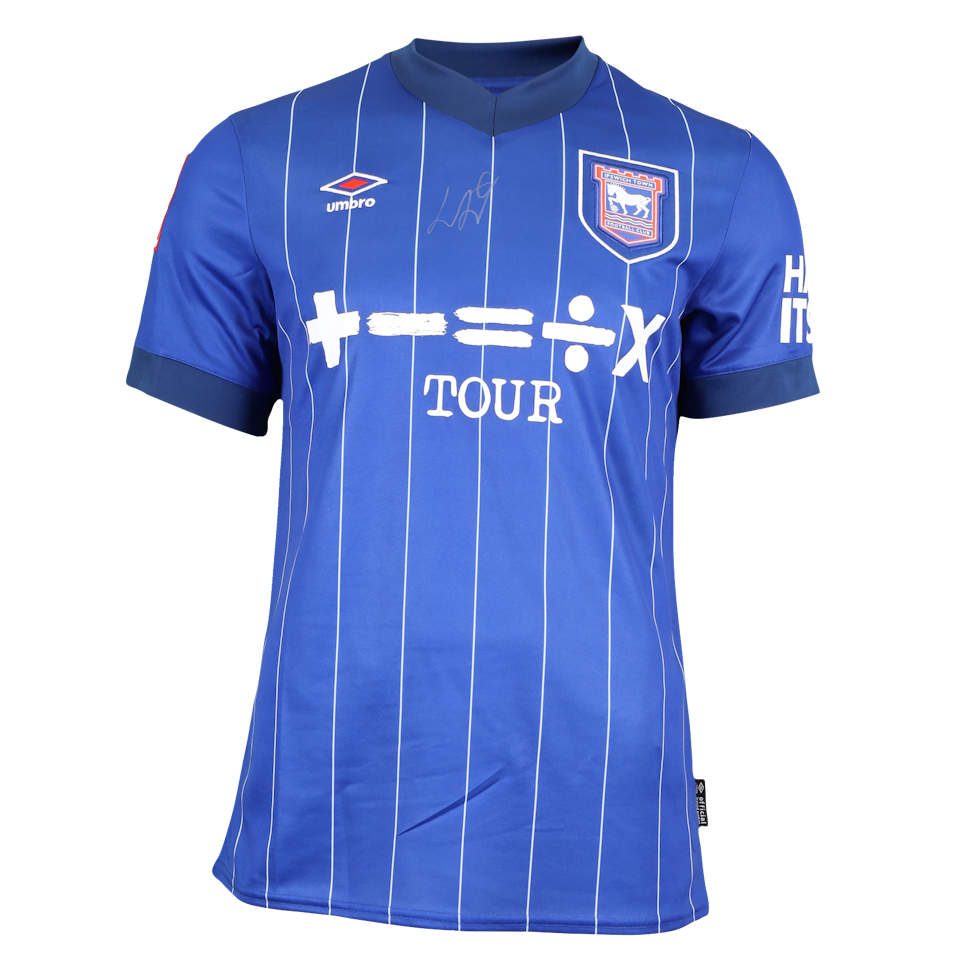 Luke Woolfenden Ipswich Town shirt