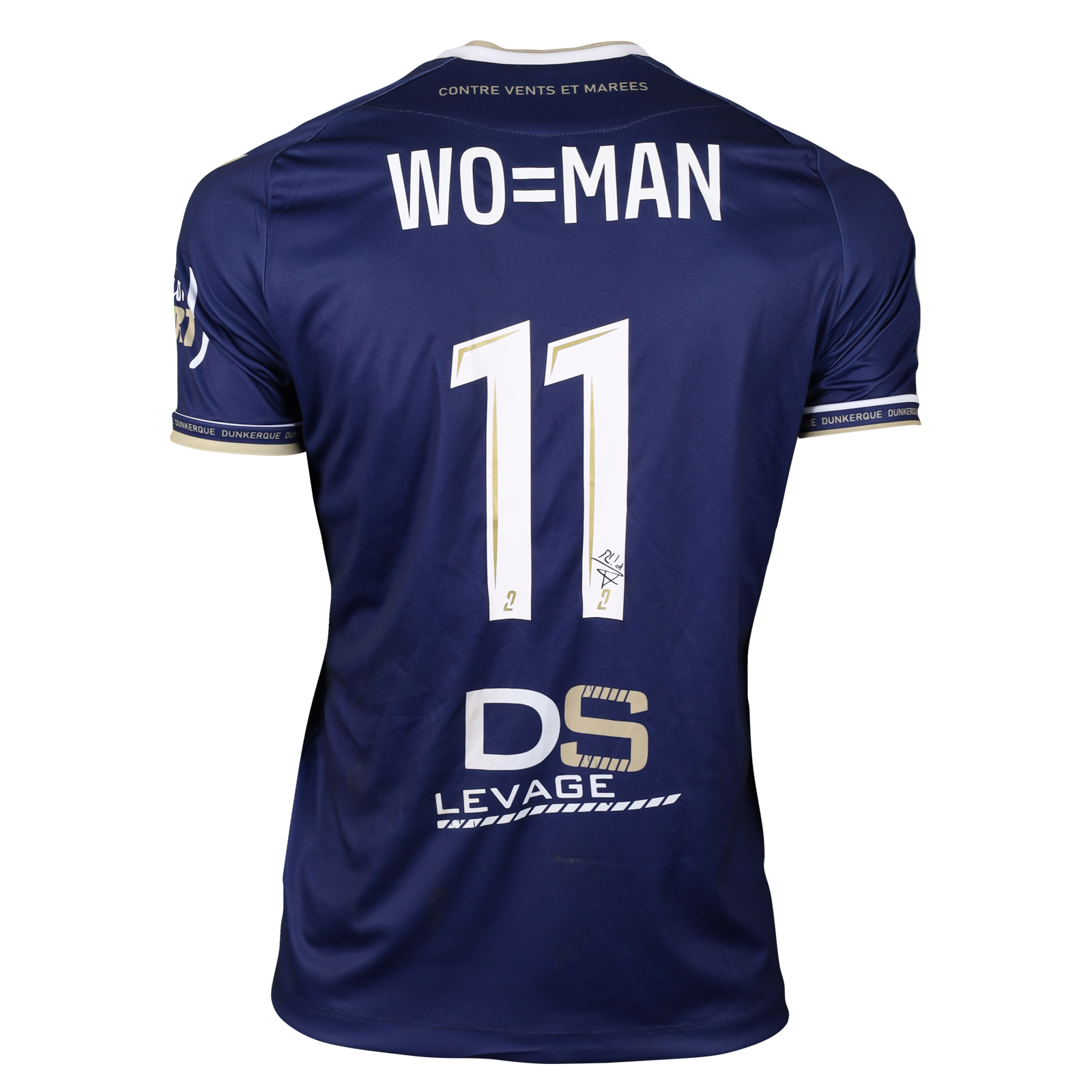 Alexi Pitu USL Dunkerque shirt