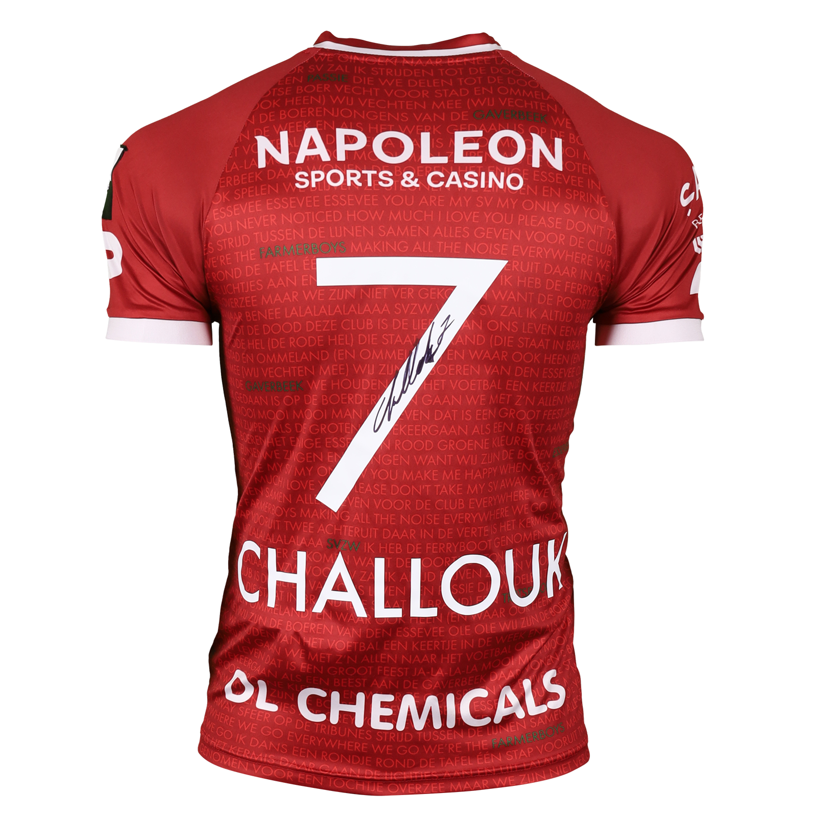 Youssef Challouk SV Zulte Waregem shirt