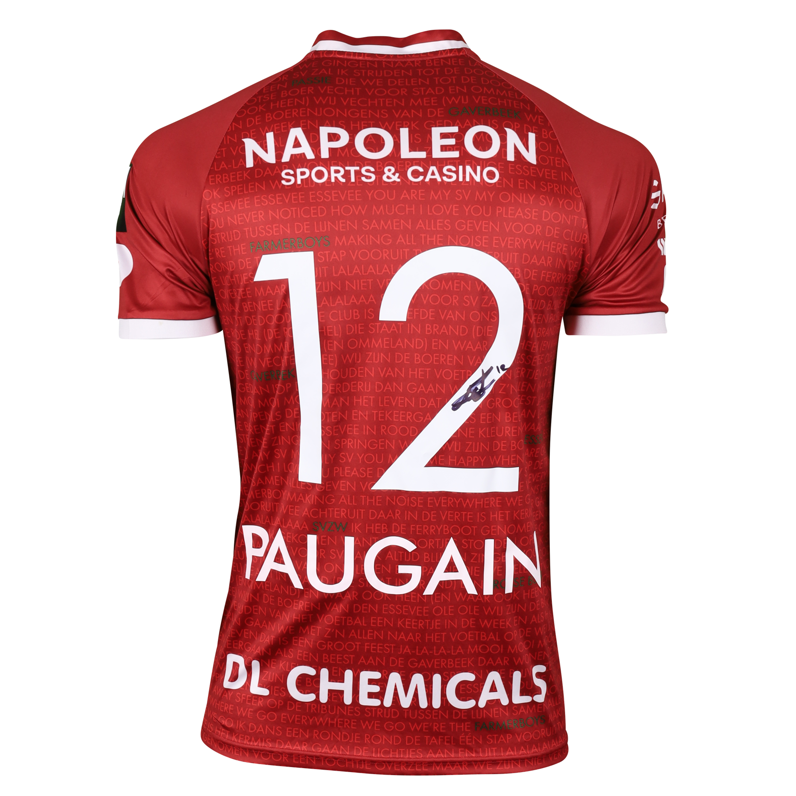 Wilguens Paugain SV Zulte Waregem shirt