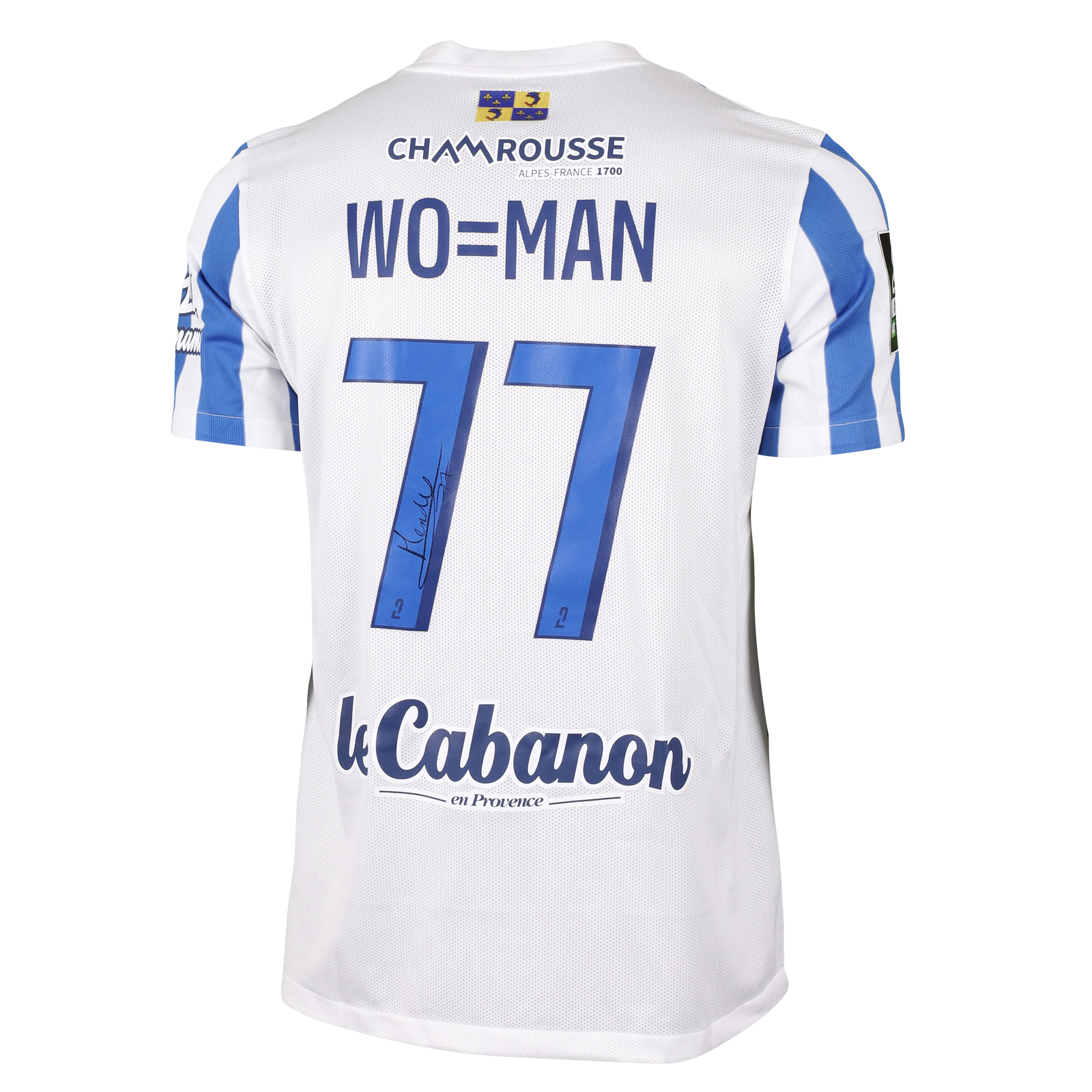 Arial Benabent Mendy Grenoble Foot 38 shirt
