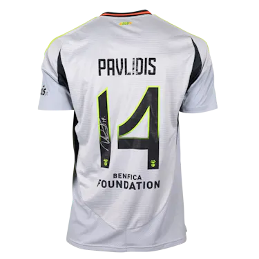 Vangelis Pavlidis SL Benfica camisa.