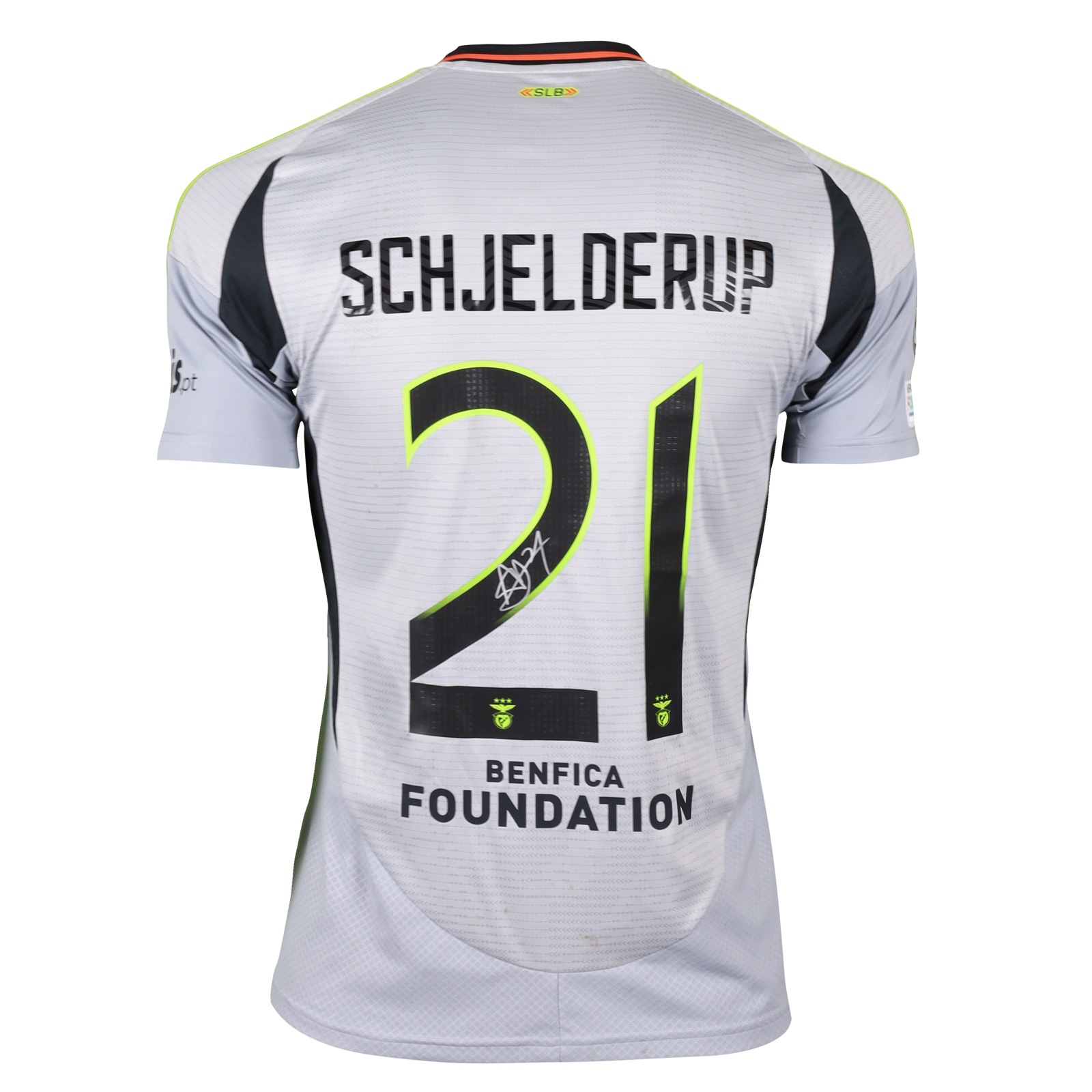 Andreas Schjelderup SL Benfica shirt
