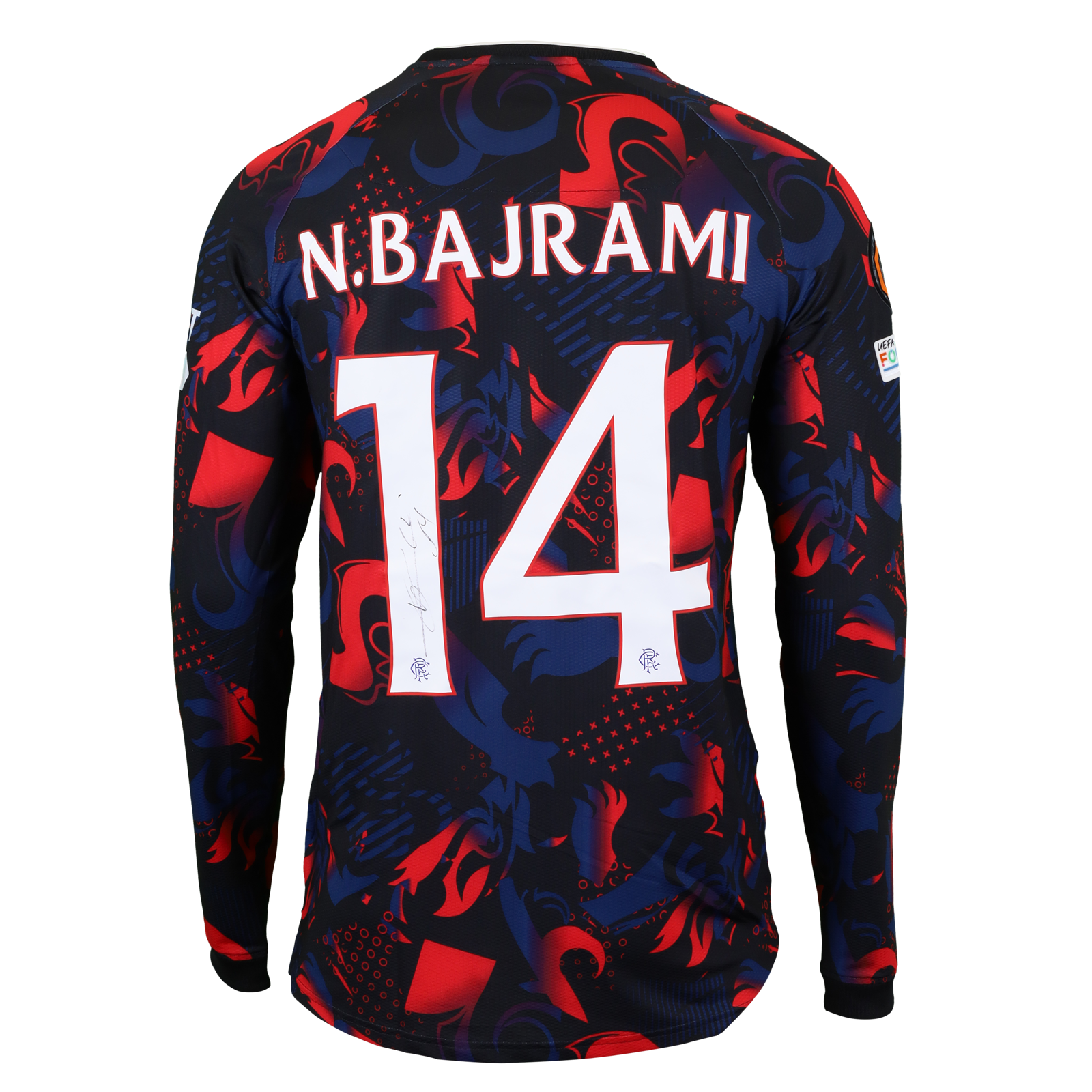 Nedim Bajrami Rangers shirt