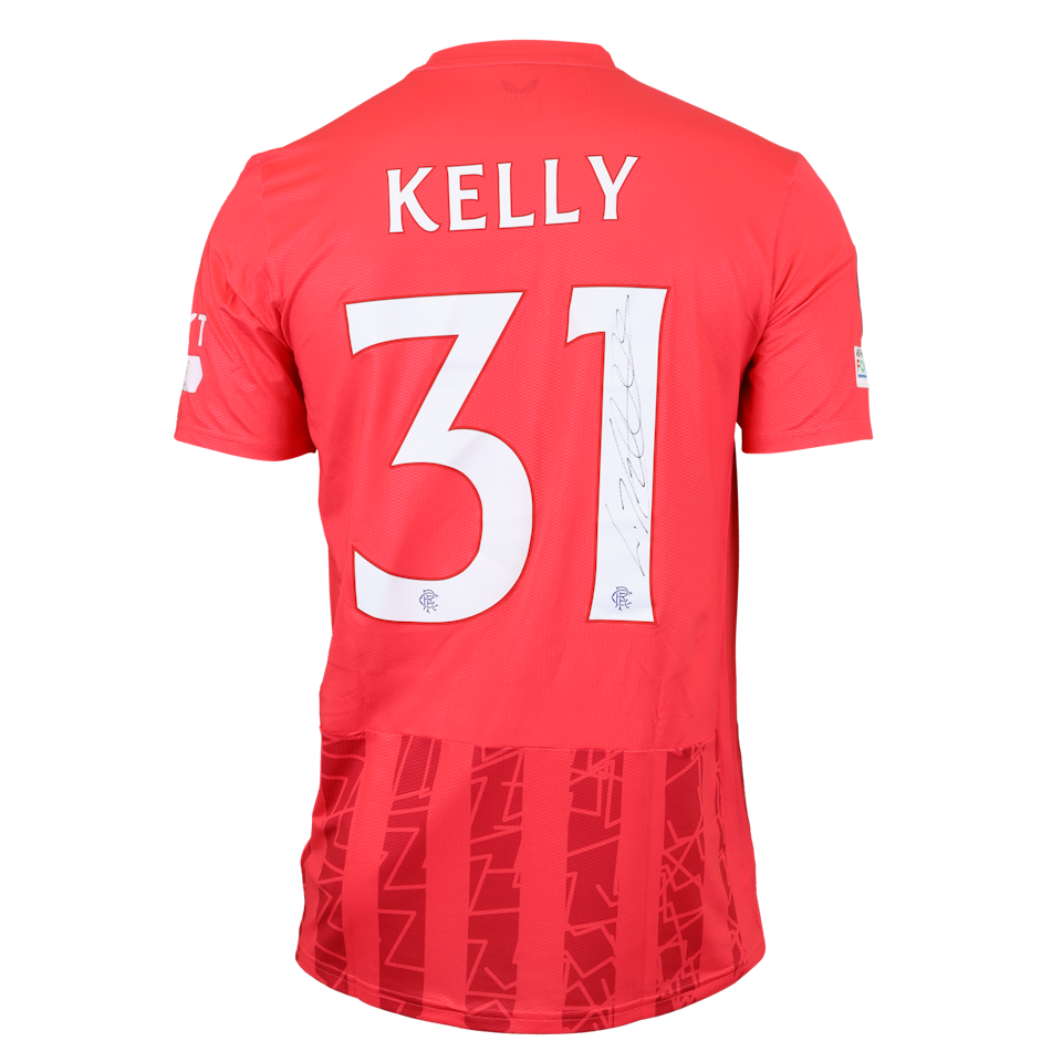 Liam Kelly Rangers shirt