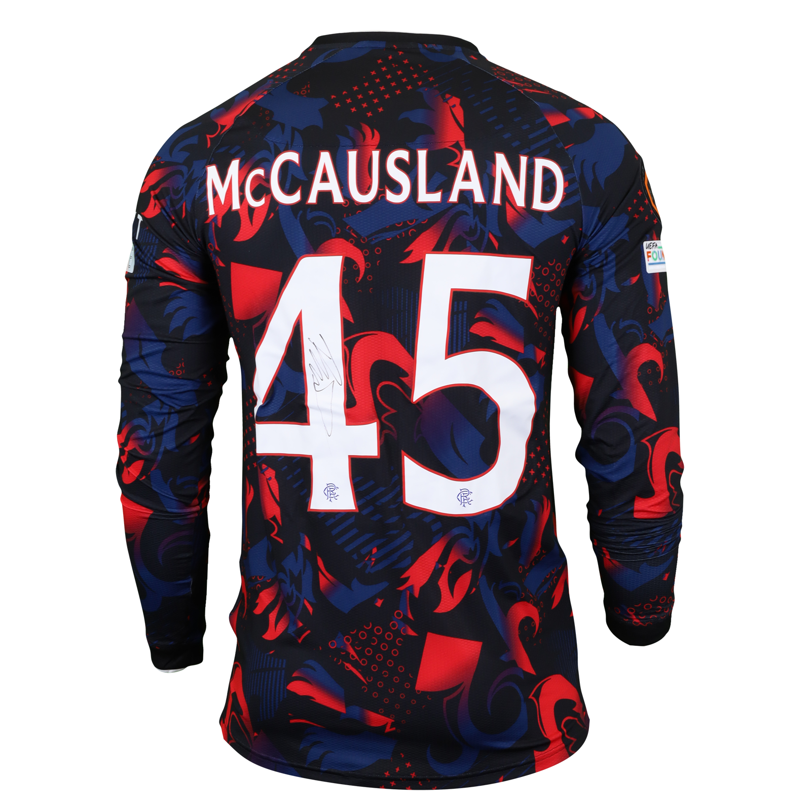 Ross McCausland Rangers shirt