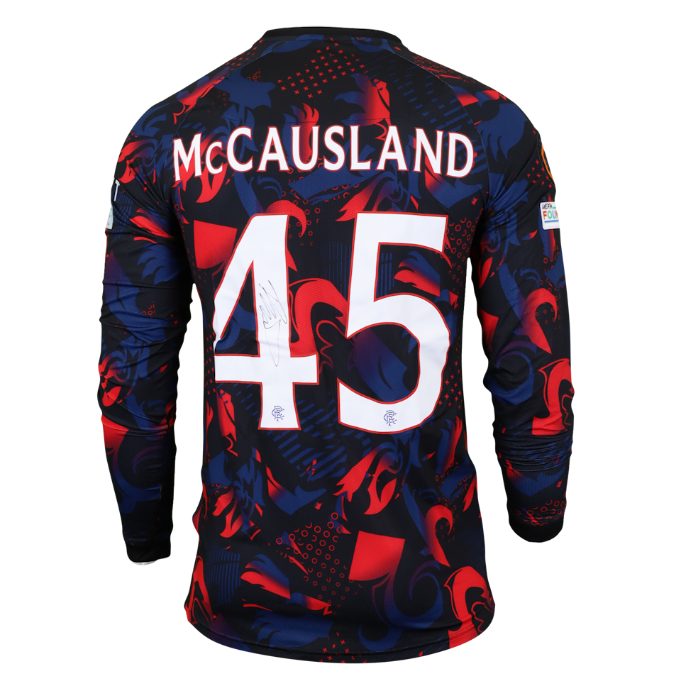 Ross McCausland Rangers shirt