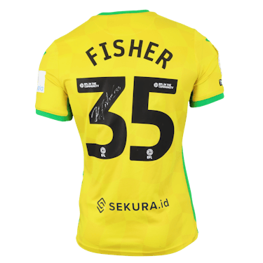 Maillot de Kellen Fisher (Norwich City)