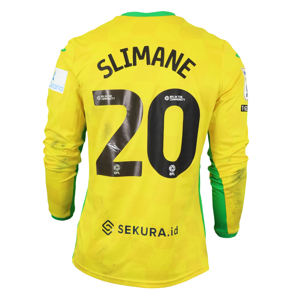 Anis Slimane Norwich City jersey