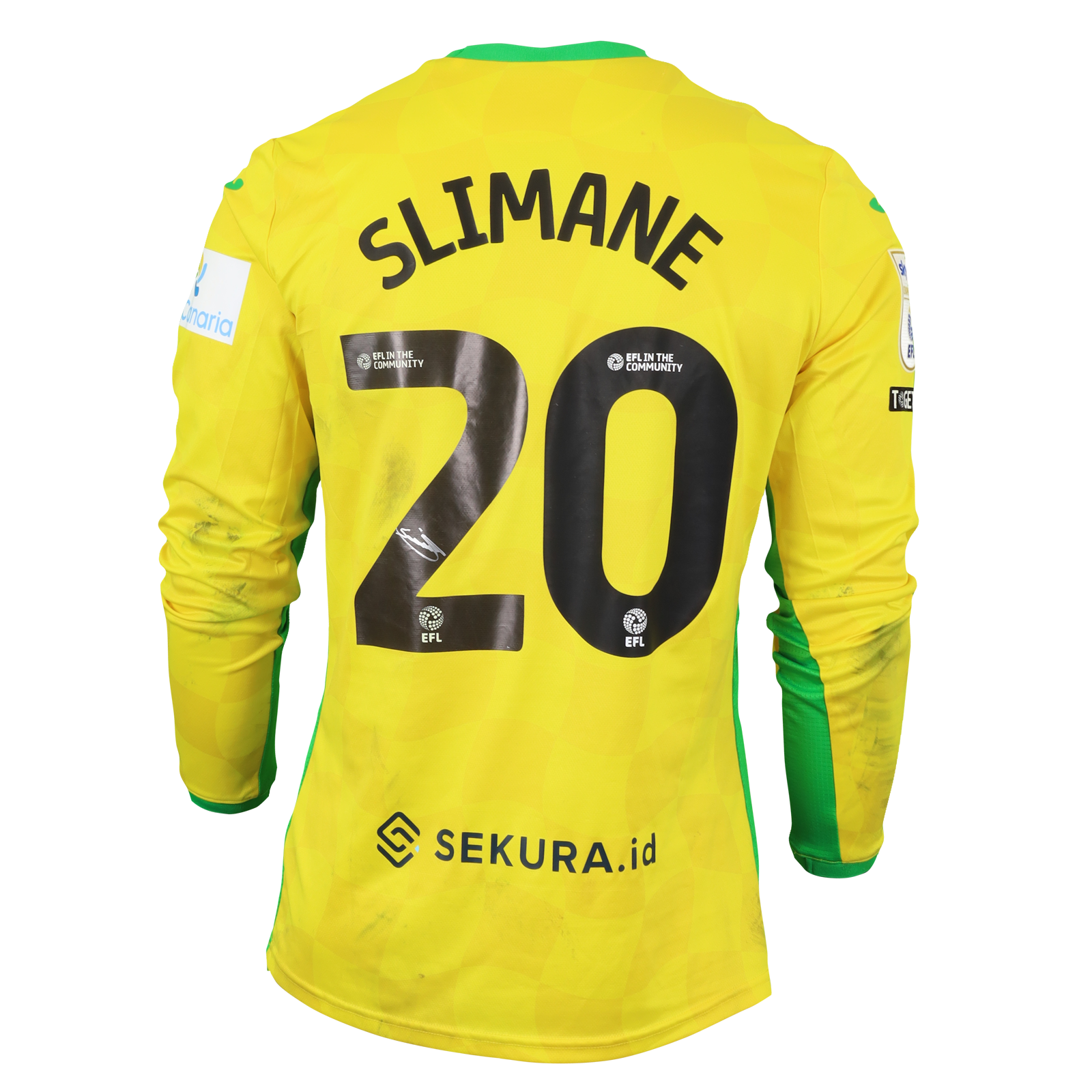 Anis Slimane Norwich City shirt