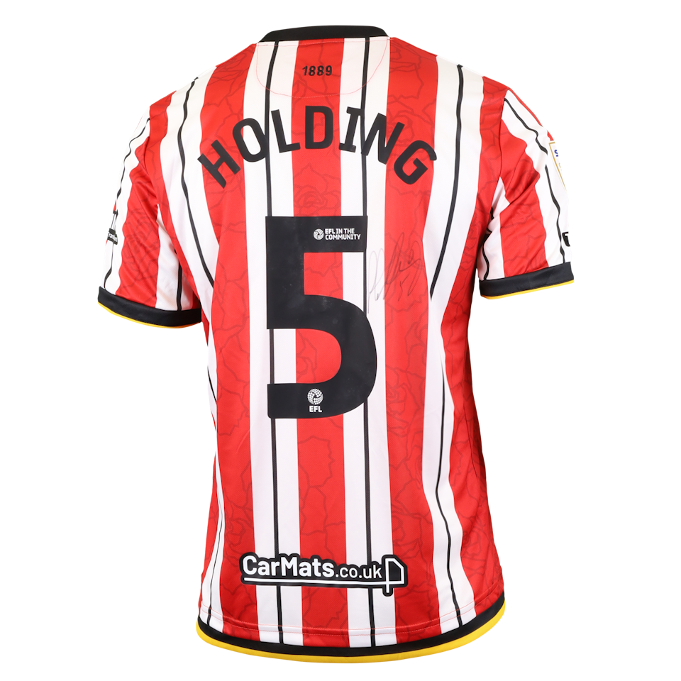 Rob Holding Sheffield United shirt