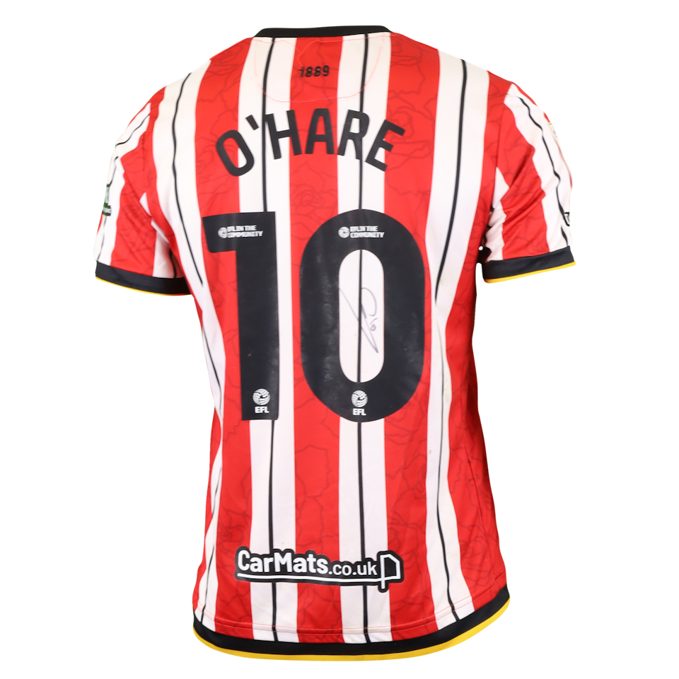 Callum O'Hare Sheffield United shirt