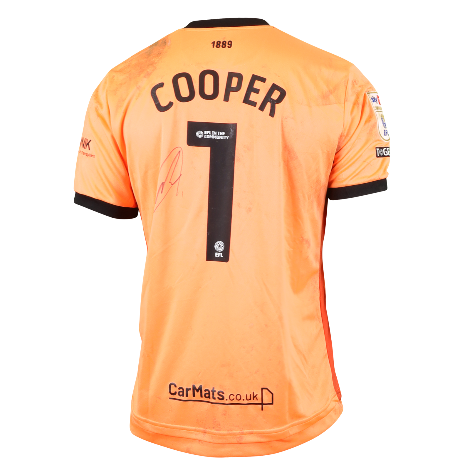 Michael Cooper Sheffield United shirt