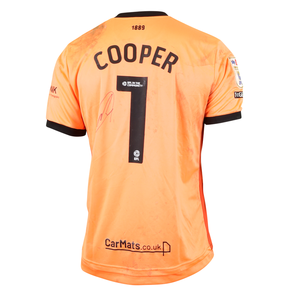 Michael Cooper Sheffield United shirt