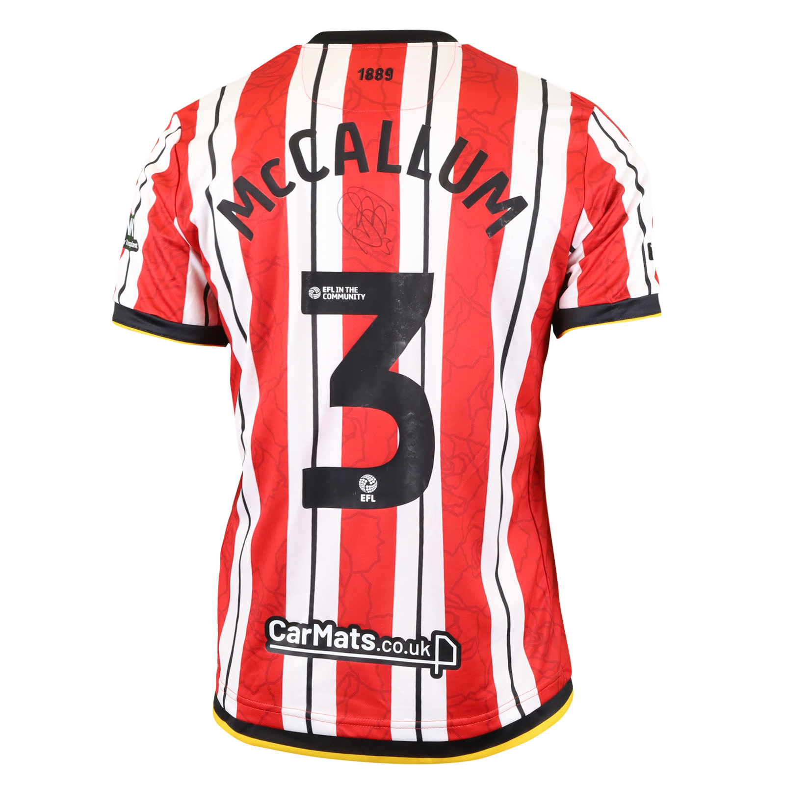 Sam McCallum Sheffield United shirt