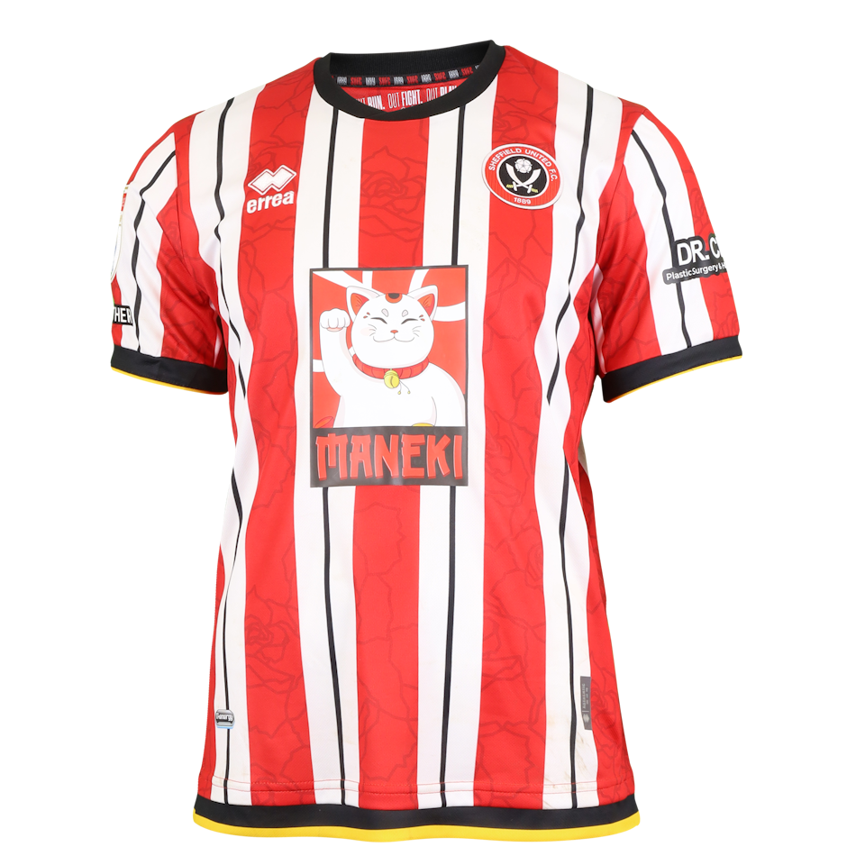 Sydie Peck Sheffield United shirt