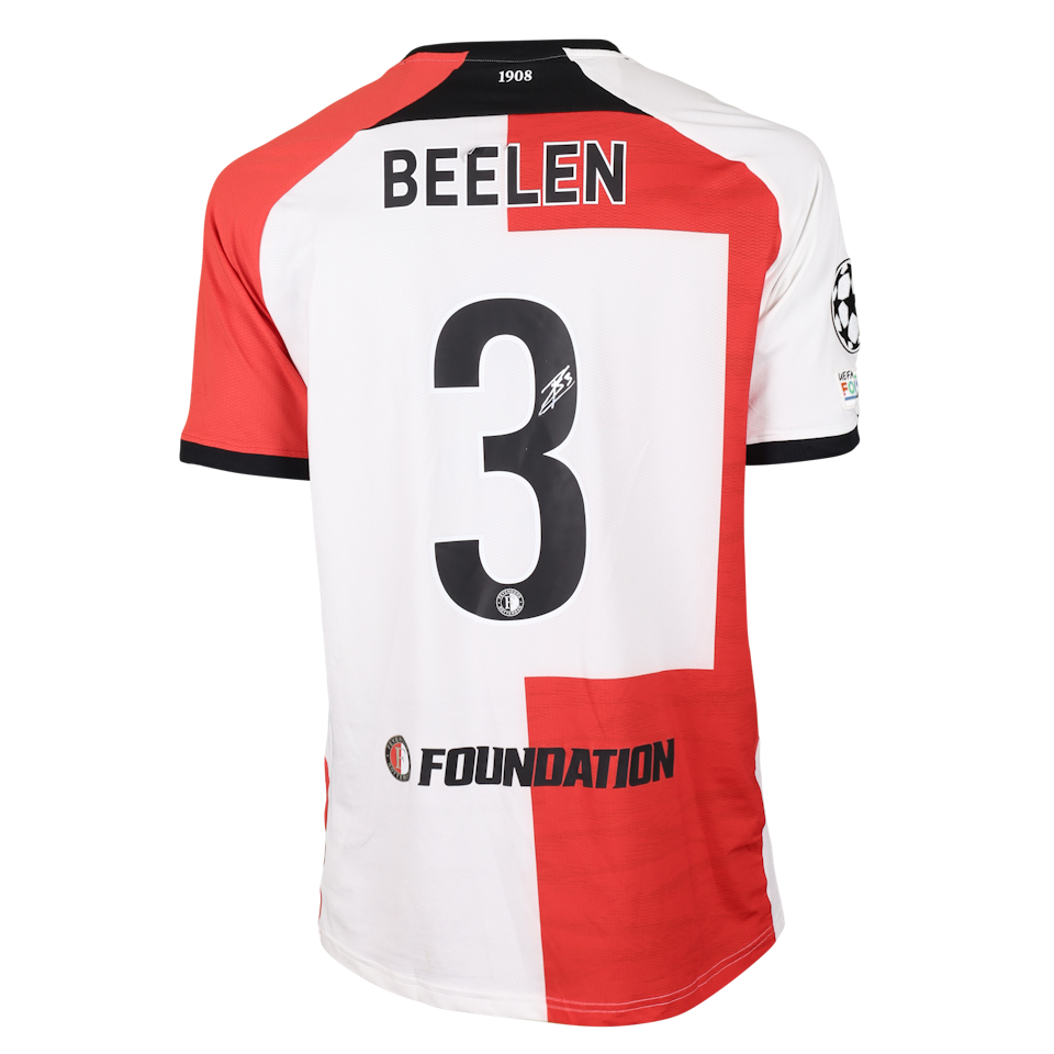 来自Feyenoord的Thomas Beelen球衣