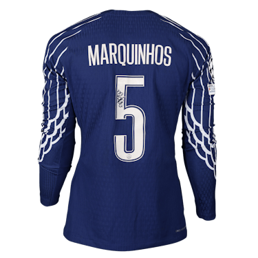 Paris Saint-Germain 팀의 Marquinhos 셔츠