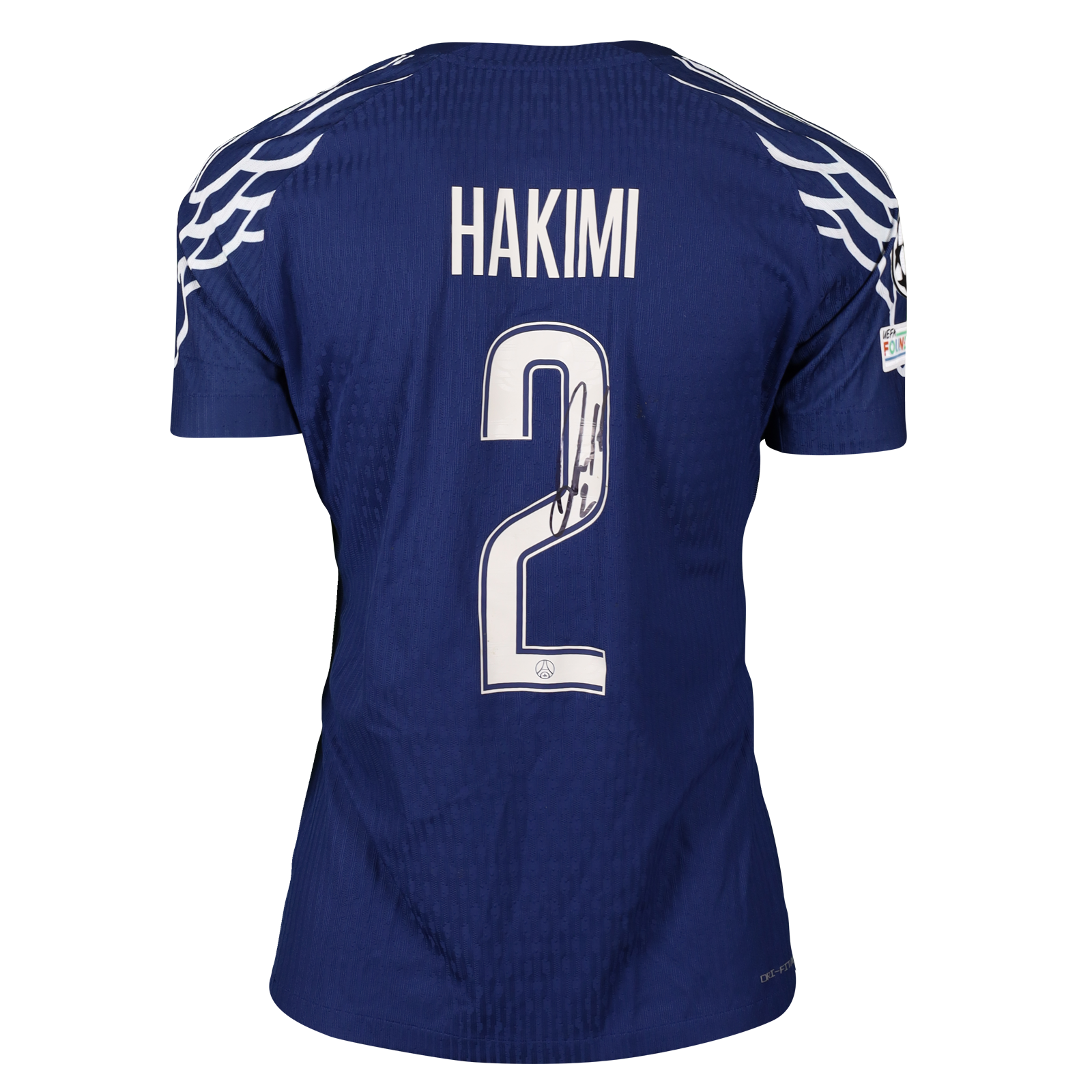 パリ・サンジェルマン HAKIMI サイン入りジャージ Achraf Hakimi | Olympique de Marseille - Paris Saint-Germain